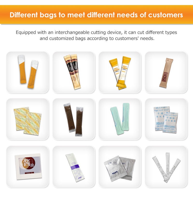 Multi Lane Coffee Powder Packing Machine Sachet Ketchup Stick Liquid Packing Machine