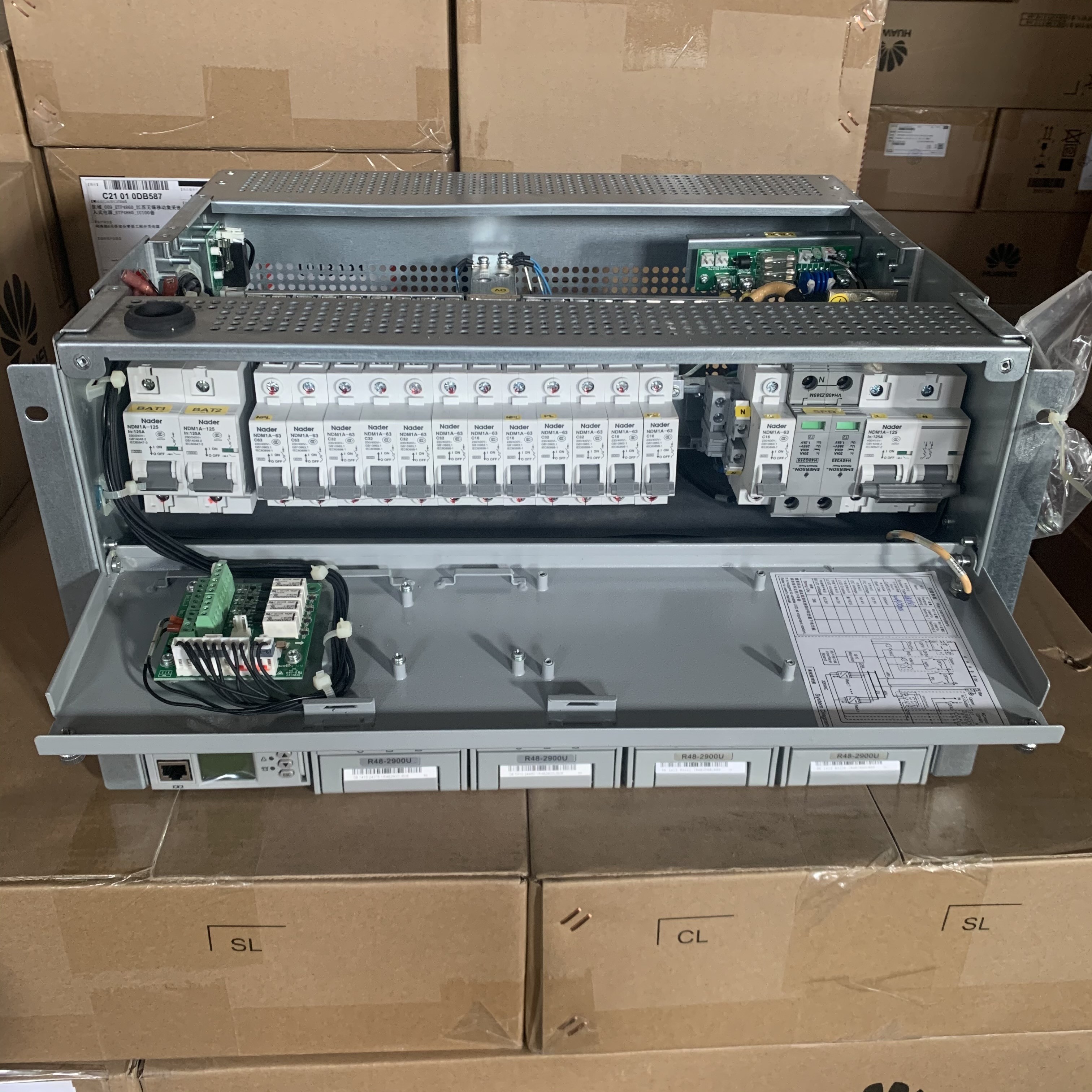 NEW NetSure 701A41-S3 701A41 Power System Network Power Frame System Telecom Rectifier System With R48-2900U