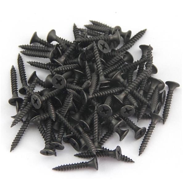 C1022A Metric Black Countersunk Head Drywall Screw for Heavy Industry Installations