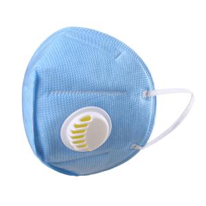 China 21.6*16.3CM N95 Filter Mask , Particulate Respirator Mask With Exhalation Valve on sale