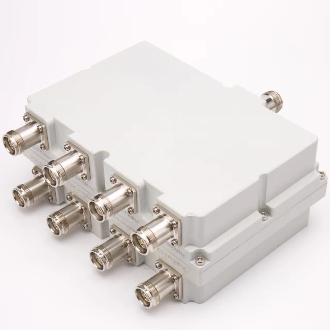 UHF Triplexer 698-960 1710-2170MHz, 100W Duplexer with N-Female/BNC-Female for in-Building Solutions