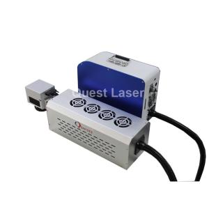 Buy cheap Deep Engraving Desktop Cnc Engraving Machine Color Fiber Laser Marking 20w 100w product