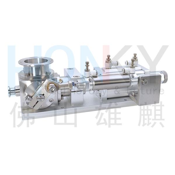 Air Driven High Purity Ceramics Rotary Valve Filling Pump with 40 Bottle/min Speed for Cream Lotion