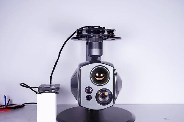 Quality Triple Zoom Camera EO/IR Target Locking 10KM Distance Measurement,Target  Location Calculating ,1m*1m Target Dimension for sale
