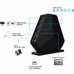 Desktop Charging Station Usb C Docking Station Gigabit Ethernet Stable Wired