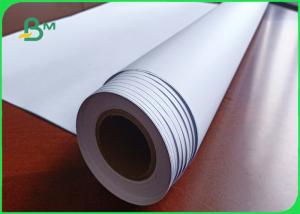 Lenght 50 / 100m 100% Wood Pulp Smooth Wrinkle Plotter Paper For Drawing