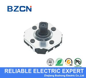 Center Push Miniature Tactile Switch Navigation 5 Position Multi Direction