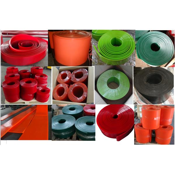 60-90 Shore A Hardness PU Polyurethane Sheet Chute Liner Plates Wear Resistant