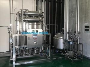 China Three Effects Water Distiller Machine Laboratory Water Distiller For Experiments on sale