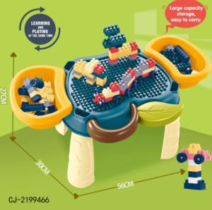 Multifunction Plastic Educational Toys Building Block Table 56 * 30 * 27CM
