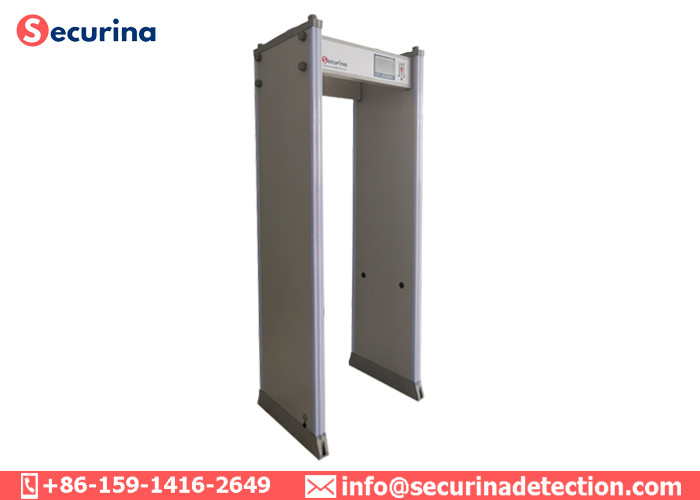 Sound Light Alarm Archway Metal Detector 45 Zones For Access Control Security