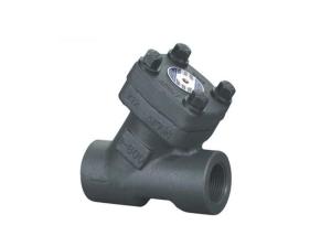 Forged Y Pattern Lift Type Check Valve With Thread Connection Form