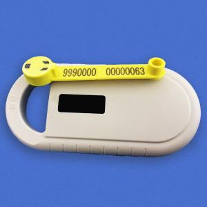 Buy cheap Handle RFID Microchip Scanner For Animals Ear Tags Can Read CE Certificate product