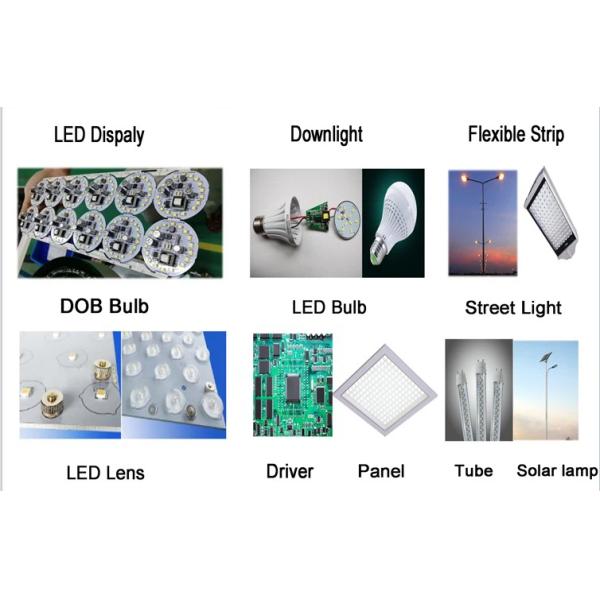 CCC LED Bulbs 380 AC Making Mounter 45000CPH 12 Nozzles Pick And Place Machine