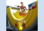 Custom extreme u shaped slide skateboard inflatable slide