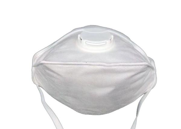 Quality Customized  N95 Rated Mask ,  Single Use FFP2V N95 Respirator Mask for sale