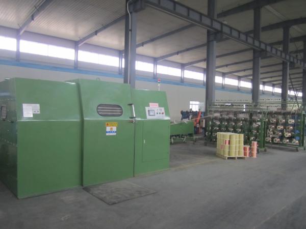 Quality Electrical Copper Wire Bunching Machine Butter Lubrication Security for sale