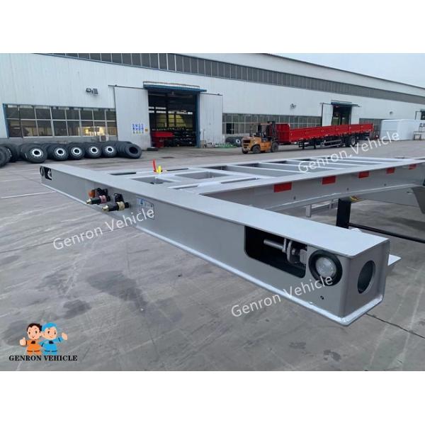 Mechanical Suspension Steel 40ft Skeletal Semi Trailer