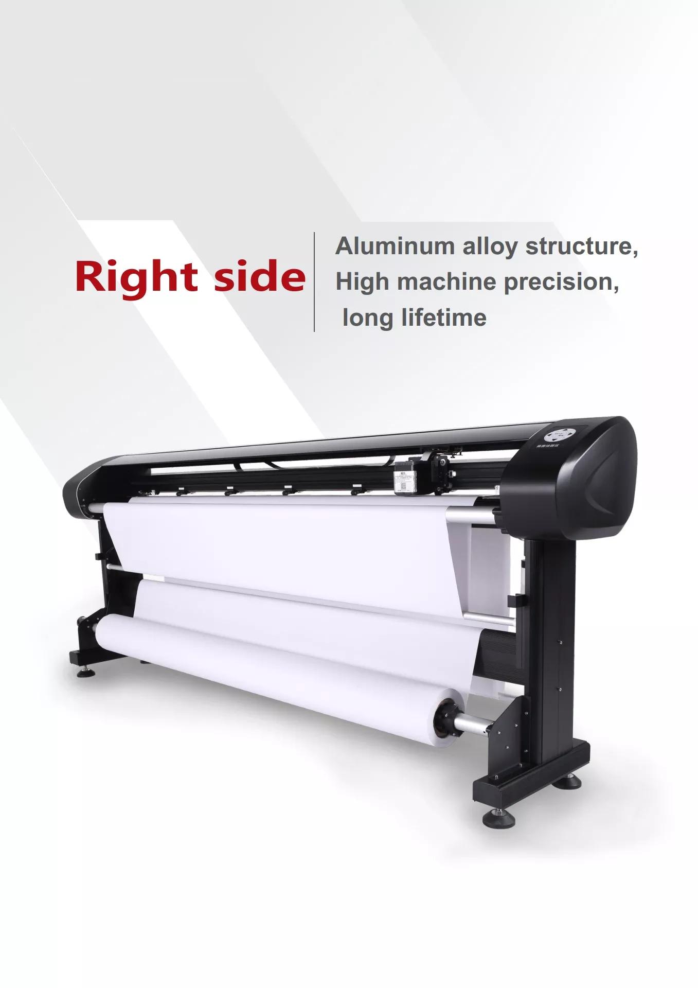 Refillable Continuous Big Ink Tank Printing Plotter with Cutting Blade and HPGL Support