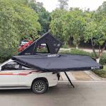 Outdoor Hard Shell Car Roof Tent 4 Person 4x4 For Toyota 210*132*18cm Closed