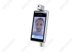 Buy cheap HTTP Thermometer 300ms Face Recognition Terminal 8 Inch product
