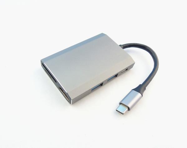 Quality 3.0 Ports SD TF 4K HDMI Multiport Usb C Hub Dock for sale