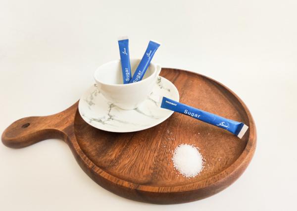 Quality Get Allergens-Free White Sugar Sachets Small Condiment Packets Sugar Sticks for sale