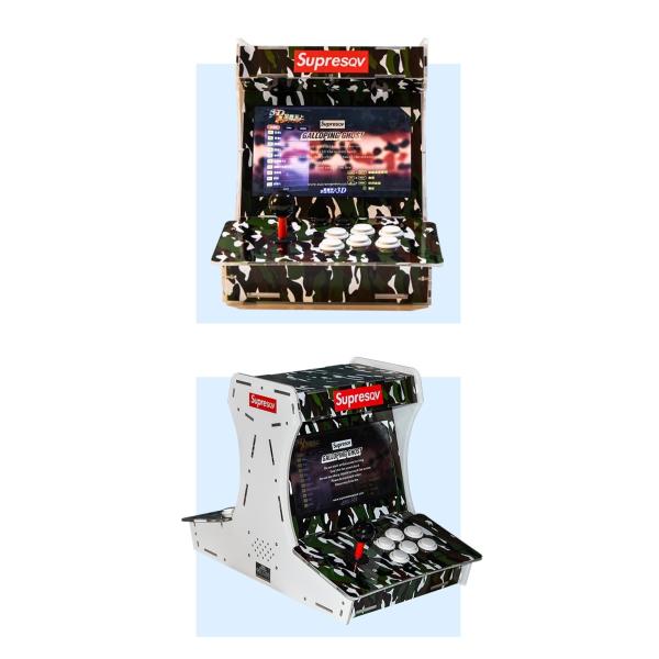 Home Arcade Video Game Machine / Coin Pusher Street Table Game Machine