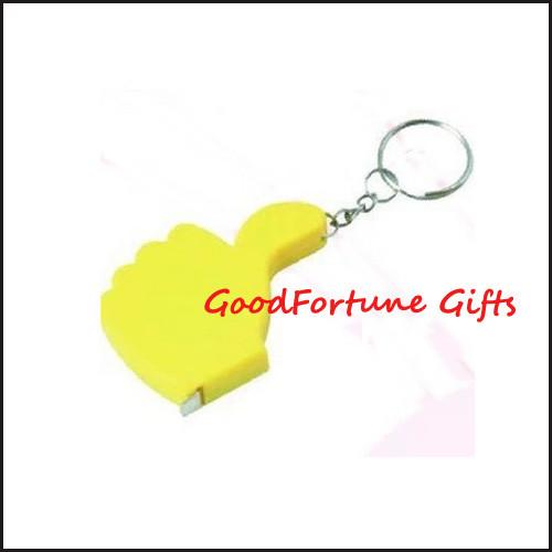 Quality Praise Gesture Tape Keyrings keychain gift for sale