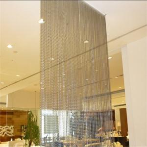 Buy cheap Aluminum chain link curtain for divider/partition product