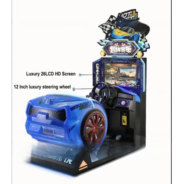 Dreamland 26 INCH LCD Coin Operated Super Crazy Dynamic Children Outrun Car Racing Arcade Machine