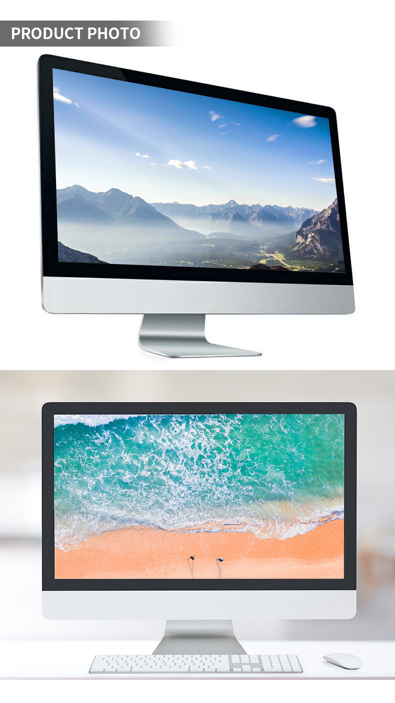 1TB HDD 23.6 Inch I7 Desktop Computer High Speed NM10 Chipset