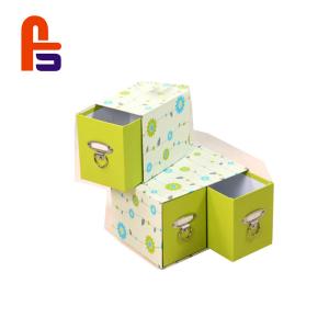 Buy cheap Beautiful Patterns Clothes Drawer Style With Large Capacity Cardboard Shoe Storage Boxes product