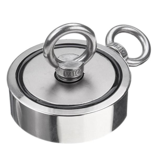 Quality 300KG Pull Force Cup Shape Double Face Fishing Magnet Holder for Dependable Retrieval for sale