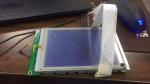 High Quality FSTN 320*240dots Blue Background LCD Graphic COB LCD Display with