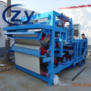 Buy cheap Potato Cassava Starch Processing Machine / Fiber Dewatering Belt Filter Press product