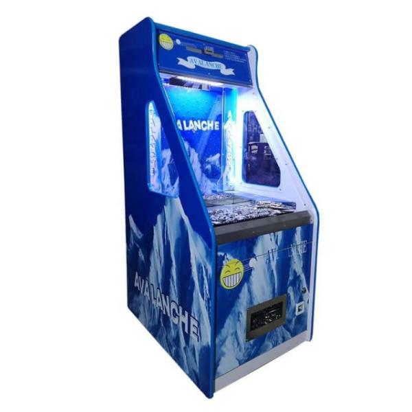 Single Push Arcade Prize Coin Pusher Coin Machine Bonus Hole For Indoor Game Center
