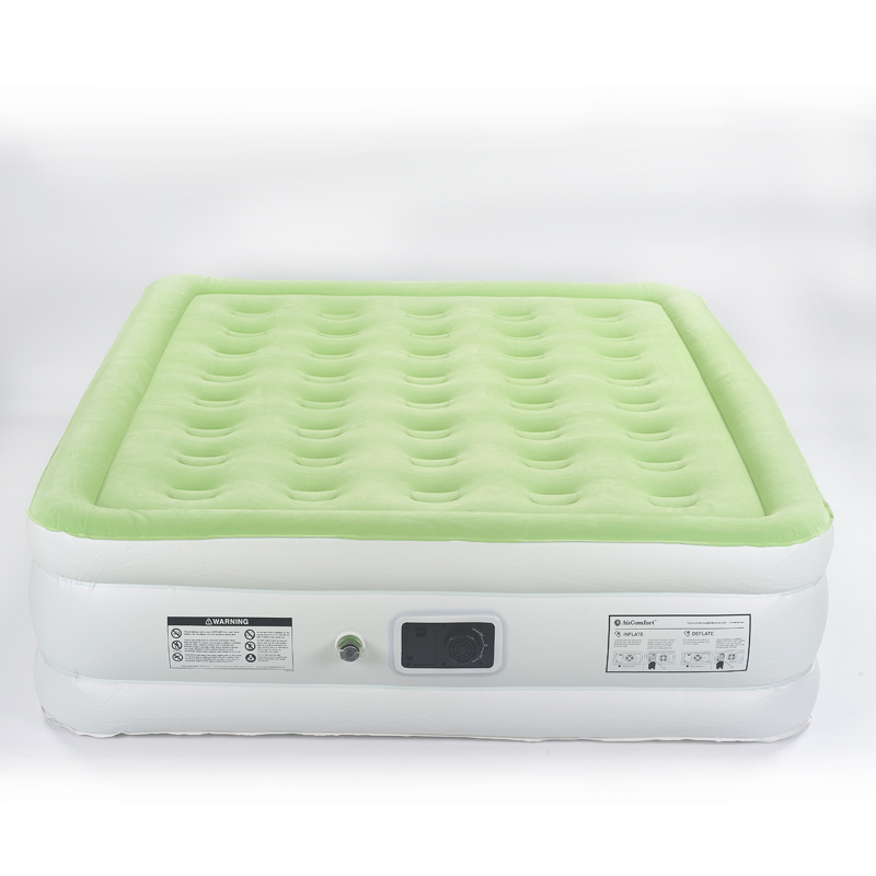 hot selling custmozied color logo Durable Automatic Electric Inflation air mattress