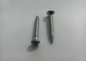 Buy cheap 4mm Self Tapping Screws HCR40 Hardeness Cross Countersunk Head With Sharp Point product
