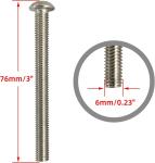 Efficiently Support Your Fixed Bed Frame with Our Headboard Bolts Customizable