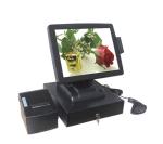 32G SSD Touch Screen Pos System With 10 Points Capacitive Touch Screen