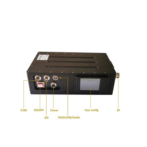 100km HD UAV Video Link 5 Watt COFDM Wireless Image Transmission Long Range