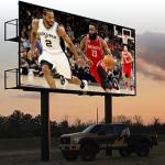 GCL P10 Full Color LED Digital Signage Display Mesh LED Display With Wide