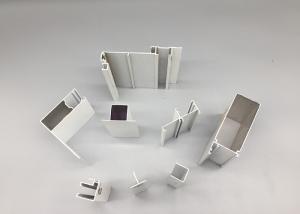 Buy cheap Silver White Color Powder Coated Aluminium Channel Alloy Extrusion Profiles product