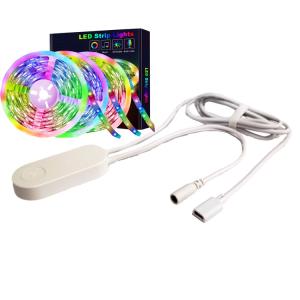 China DC 12V RGB LED Light Strip Indoor Outdoor LED Strip With Blutooth WiFi Controller on sale