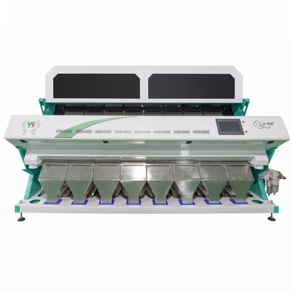 Quality 8 Chutes 512 Channels Rice Wheat Grains Seeds Color Sorter Sorting Machine With Wifi Remote Control Service for sale
