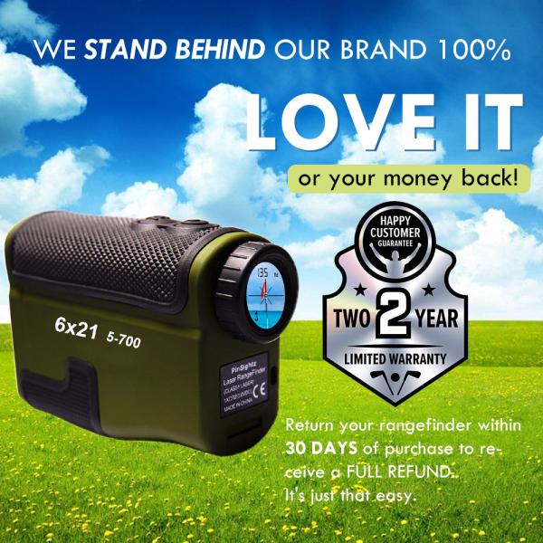 6x Impact Laser Bow Hunting Rangefinder High Definition Optics Range Finder For Golf