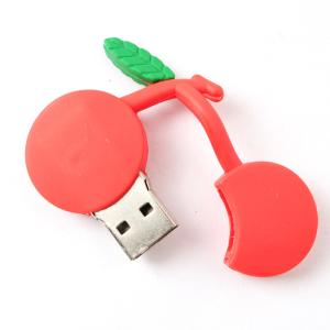 Buy cheap Cherry Shaped Customized USB Flash Drive Uploading Data And Vido For Free 64G product
