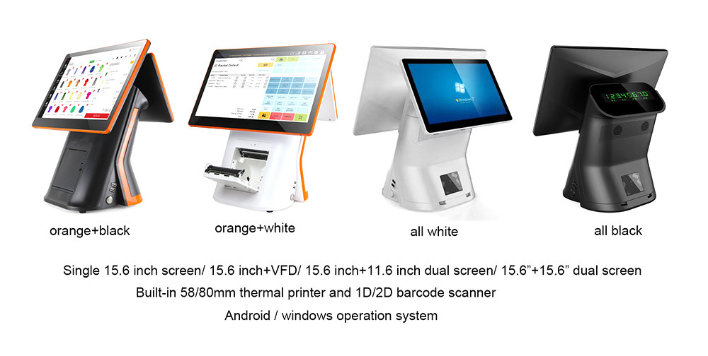 Wide Screen 2GB Memory RK3288 Android POS System Single Touch For Retail