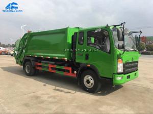 China Cummins ISF3.8 8 Ton 6CBM Compressed Garbage Truck on sale